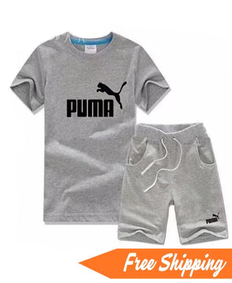 T-shirt And Shorts Combo Unisex Girls/Boys