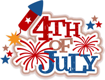 An image stating '4th of July' to show the people who would like to donate, the time interval of when they can donate.