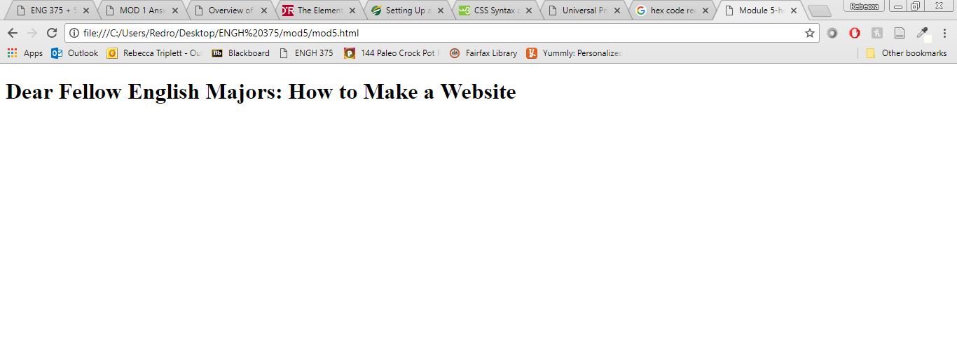header example online