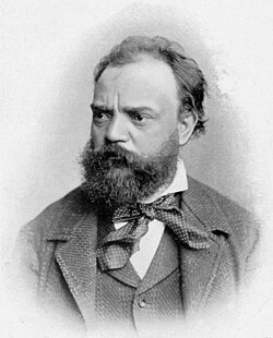Portrait of Anton&iacute;n Dvoř&aacute;k