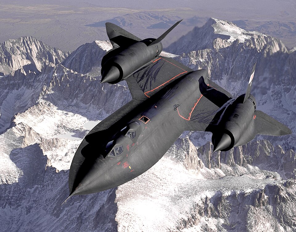 Lockheed SR-71 Blackbird strategic reconnaissance aircraft, United States Air Force