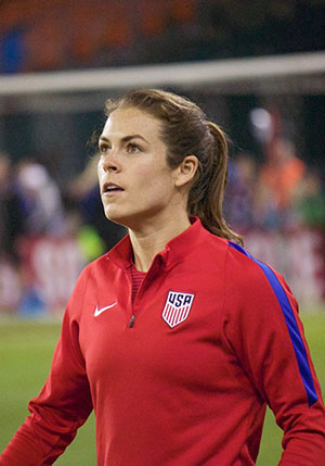 Picture of USWNT soccer player Kelley O'Hara