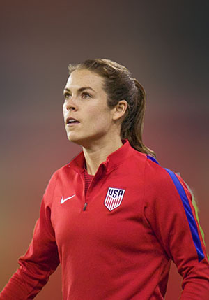 Picture of USWNT soccer player Kelley O'Hara