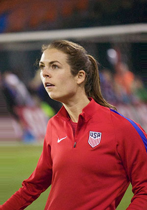 Picture of USWNT soccer player Kelley O'Hara