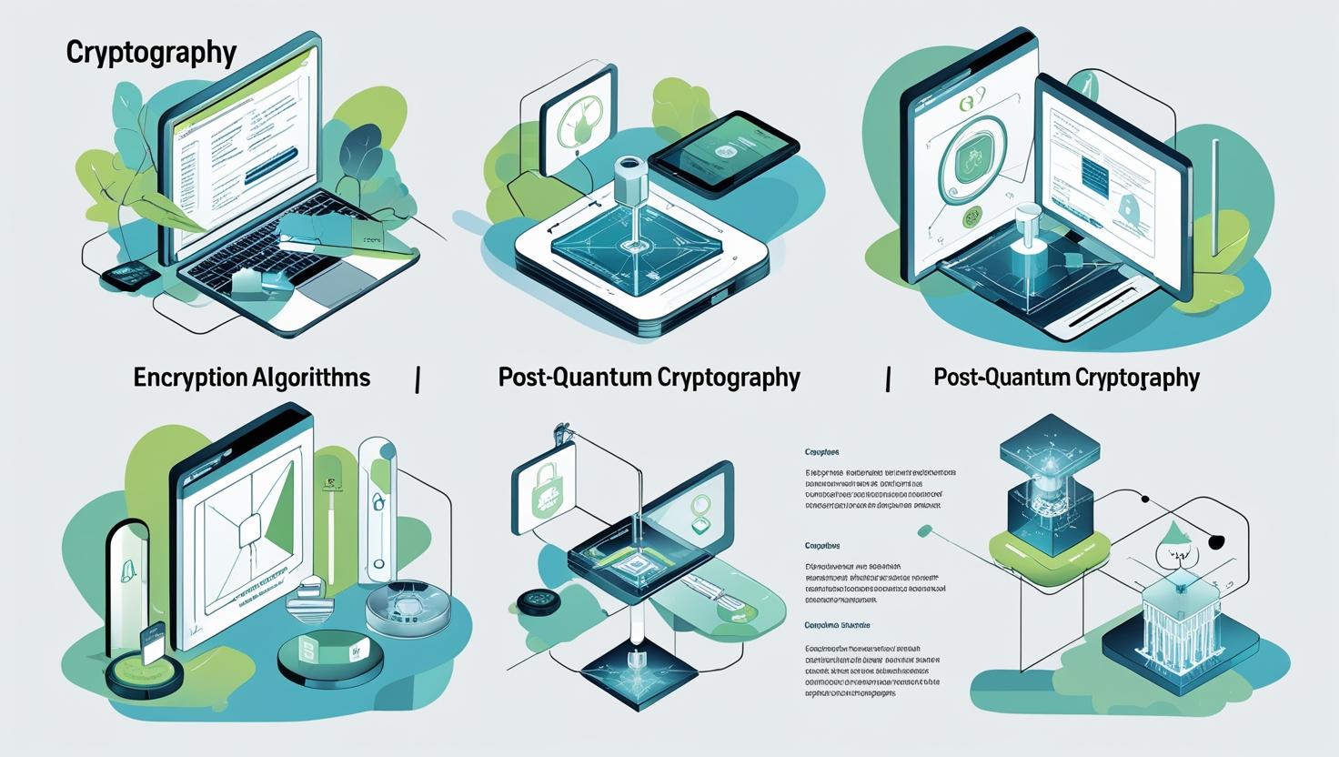 Diagram explaining cryptography