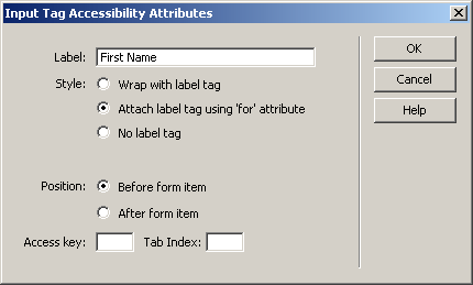 labels